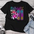 Rolling Into 11 Year Old Bowling Lover 11Th Birthday T-shirt Frauen Lustige Geschenke