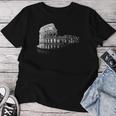 Roma Coliseo Italia Italia Anfiteatro Romano Me Encanta Roma Camiseta de mujer Regalos divertidos