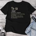 Romanian Father Tata T-shirt Frauen Lustige Geschenke