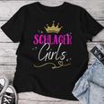 Schlager Girls Schlager Women's Outfit Schlager Party Women's T-shirt Frauen Lustige Geschenke