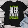 She Hat Gesagt Bier Or Ich Sometimesermisse Ich Sie T-shirt Frauen Lustige Geschenke