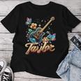 Taylor Primer Nombre I Love Taylor Girls Groovy Birthday Y2k Camiseta de mujer Regalos divertidos