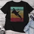 Whale Orca Retro Hombres Es Novedadintage Camiseta de mujer Regalos divertidos