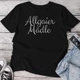 Women's Allgaier Girl Allgäu Women's T-shirt Frauen Lustige Geschenke