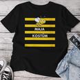 Women's Beekeepers Maja Costume Bee Costume Fancy Dress Bee With-Neck T-shirt Frauen Lustige Geschenke