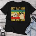 Women's Best Cat Mom Ever For The Woman Who Loves Your Cat T-shirt Frauen Lustige Geschenke