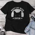 Women's Best Cat Mum And Cat Mummy Ever Retro T-shirt Frauen Lustige Geschenke