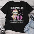 Women's Ich Hass Es Mit 60 So Gut Aussehen 60Th Birthday Sloth T-shirt Frauen Lustige Geschenke