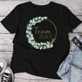 Women's Team Bride Stag Party Eucalyptus T-shirt Frauen Lustige Geschenke