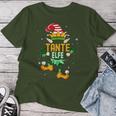 Aunt Elf Christmas Family Outfit Christmas Elf T-shirt Frauen Lustige Geschenke