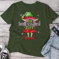 Big Sister Elf Christmas Family Christmas T-shirt Frauen Lustige Geschenke