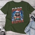 Bóbr Christmas Jumper Christmas Sauf Beer Costume Bobr Kurwa T-shirt Frauen Lustige Geschenke