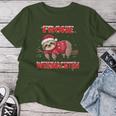 Christmas Children Sloth Outfit T-shirt Frauen Lustige Geschenke