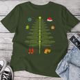 Christmas Dragonfly Christmas Tree Dragonfly Christmas T-shirt Frauen Lustige Geschenke