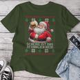 Christmas Santa Beer Scheiße Ist Das Besinnlich Here T-shirt Frauen Lustige Geschenke