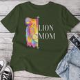 With Lion Mum Motif For Mother's Day Or Christmas T-shirt Frauen Lustige Geschenke