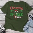 Nurse Christmas Reindeer Christmas Nurse Crew T-shirt Frauen Lustige Geschenke