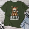 Reindeer War Sold Out Christmas Sloth Christmas Time T-shirt Frauen Lustige Geschenke