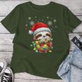 Sloth Christmas Family Outfit Children's Christmas T-shirt Frauen Lustige Geschenke