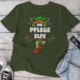 Women's Care Elf Christmas Elf Xmas T-shirt Frauen Lustige Geschenke