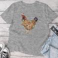 Ugly Christmas Sweater Chicken Christmas T-shirt Frauen Lustige Geschenke