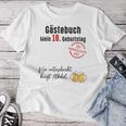 18Th Birthday Boy Girl 18 Years Guest Book T-shirt Frauen Lustige Geschenke