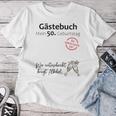 50Th Birthday Man Woman 50 Years 1973 Decorative T-shirt Frauen Lustige Geschenke