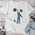 Anatoly Gym Broma Más Limpio Levantamiento De Pesas Power Lift Camiseta de mujer Regalos divertidos