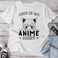 This Is My Anime Camisa Linda Kawaii Anime Merch Anime Girl Camiseta de mujer Regalos divertidos