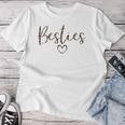 Besties Mom And Me Matching Leopard Mother's Day Women T-shirt Funny Gifts