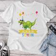 Children's 5 Years Birthday Dinosaur Boys Girls Dino T-shirt Frauen Lustige Geschenke