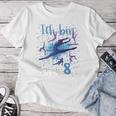 Children's 8Th Birthday Girls' Gymnastics Ich Bin 8 T-shirt Frauen Lustige Geschenke