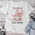 Children's Ich Werde Große Schwester Ich Pink T-shirt Frauen Lustige Geschenke