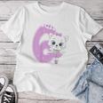 Children's Kitten Birthday Cat 6 Birthday Girls 6 Years T-shirt Frauen Lustige Geschenke