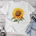 Florist And Sunflower T-shirt Frauen Lustige Geschenke