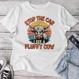 Cow Retro Highland Cow Lover Western Life Boys Girls T-shirt Frauen Lustige Geschenke