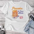 Graphic With Pancakes And Panic Attacks For Girls And Women T-shirt Frauen Lustige Geschenke