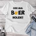 Go Get Some Beer Gmbh T-shirt Frauen Lustige Geschenke