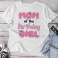 Mom And Dad Of The Birthday Girl Cat Family Party Decor Women T-shirt Funny Gifts