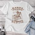 Rodeo Auntie Western Cowboy Family Matching Mother's Day Women T-shirt Funny Gifts