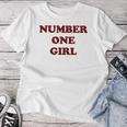 Rosé Number One Girl T-shirt Frauen Lustige Geschenke