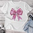 Taylor Lover First Name N Girls Pink Disco Ball Bow T-shirt Frauen Lustige Geschenke