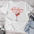 Women's Dipl Aperolian On Spritztour Humour Fun S T-shirt Frauen Lustige Geschenke