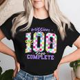 100 Days Of School Teacher Retro Girl 100Th Days Of School Women T-shirt Gifts for Her