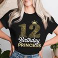 12Th Birthday Girl Princessintage 2011 Cute T-shirt Frauen Geschenke für Sie