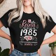 38 Años Regalo De Cumpleaños Hecha En 1985 38 Años Camiseta de mujer Regalos para ella