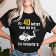 40Th Birthday Man Woman 40 Years 1984 Decorative T-shirt Frauen Geschenke für Sie