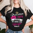 50Th Birthday Woman 1975 Princess 50 Years T-shirt Frauen Geschenke für Sie