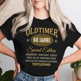 60Th Birthday Man Decoration 60Th Birthday Woman S T-shirt Frauen Geschenke für Sie