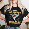 60Th Birthday Man Woman 60 Years 1964 Decorative T-shirt Frauen Geschenke für Sie